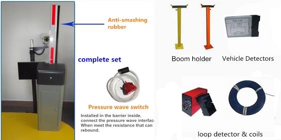 Automatic Road Barrier Gate with Anti Collision Boom
