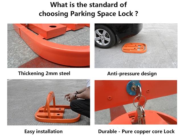 Manual control car parking lock protect your parking place from being occupied.jpg