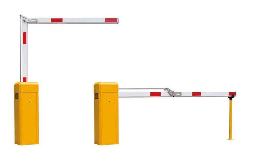 Folding barrier gate