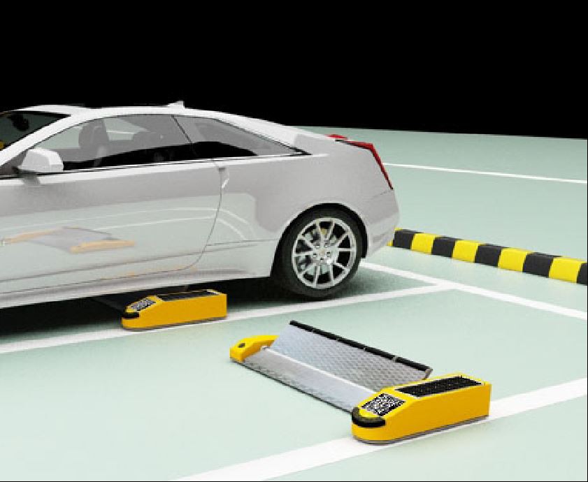 parking flap lock