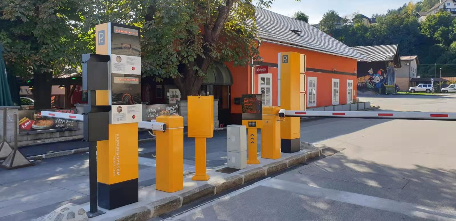 parking lot charging management system