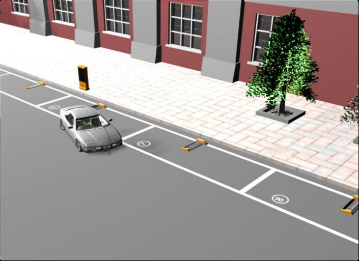 roadside parking lock management