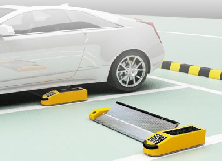 parking flap lock