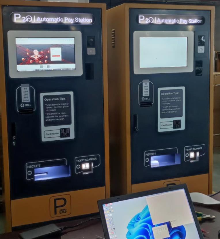 Parking payment machine