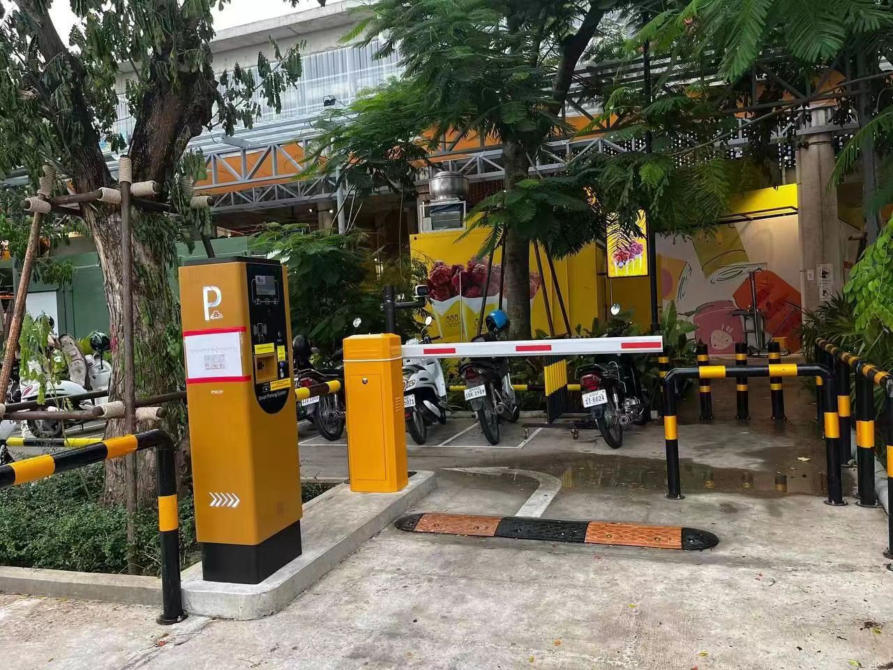 Card parking management system