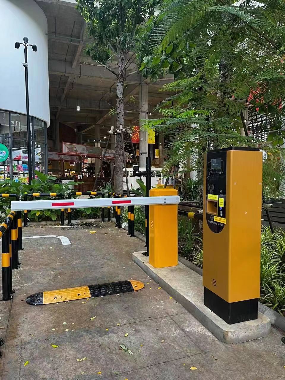 Automatic card parking system
