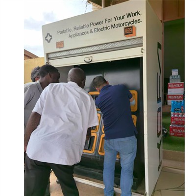 COMA Battery Swap Station Exported To Ghana
