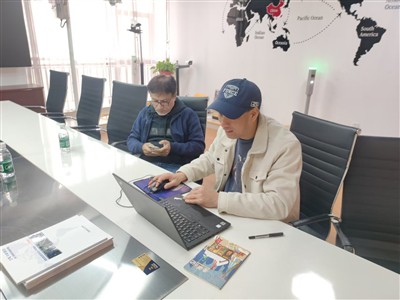 Pakistan Customer Came To Discuss RFID Toll Collection System Project