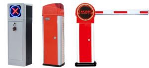 Car Park Barrier System Barrier Gate with LED Director Light
