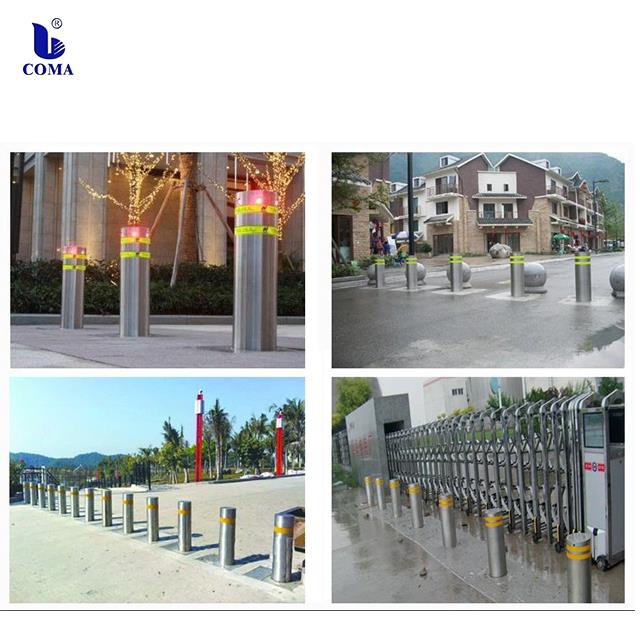 ANPR Parking With Automatic Hydraulic Bollard Access Control System