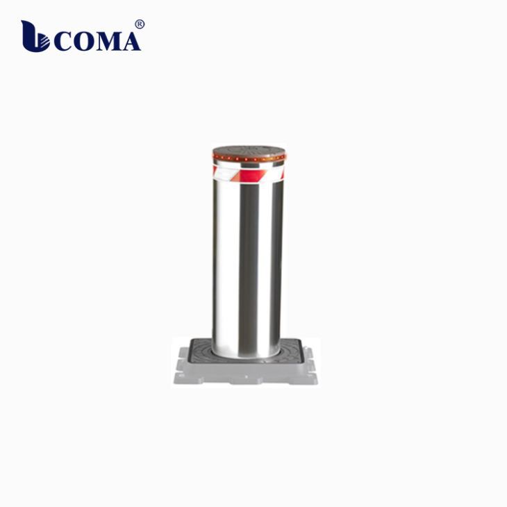 Electric Stainless Steel Automatic Hydraulic Bollard With Road Blocker