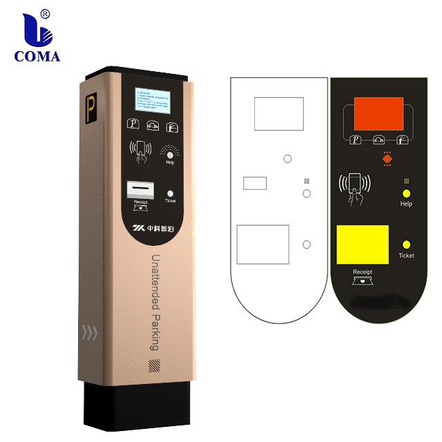 Ticket Dispenser With Automatic Payment Parking System For Russia Market