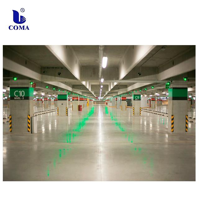 Intelligent Ultrasonic Senser Car Parking Guidance Management System