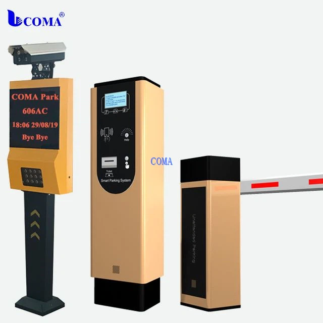 License Plate Recognition Hotel Access Control Barcode Parking System