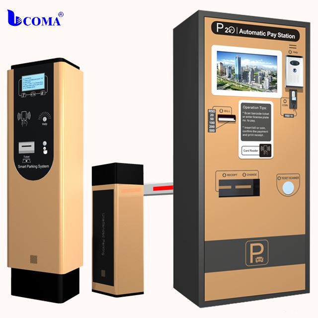 Ticket Dispenser With APM Parking Management System For Mexico Order
