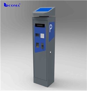 Intelligent parking system solution Full Solar Powered Parking Meter