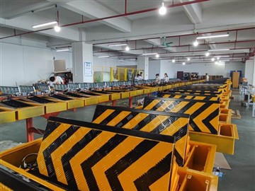 China Car Park System Parking Flap Lock Ground Type Barrier